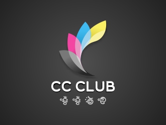 劉小紅的嘻嘻酒吧，，，英文用CC CLUBlogo設(shè)計