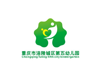 曾飛的(移動版)重慶市涪陵城區(qū)第五幼兒園logo設(shè)計(jì)