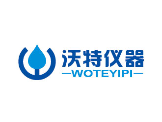 李賀的沃特儀器（昆山）有限公司logo對稱logo設(shè)計