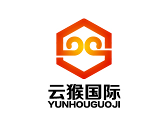 余亮亮的云猴國際貿(mào)易祥云美猴王logologo設計
