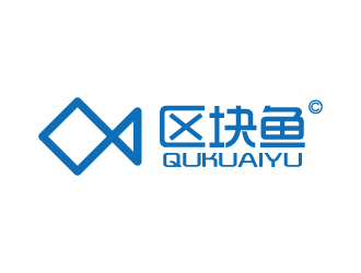 張俊的區(qū)塊魚（業(yè)務平臺）logo設計