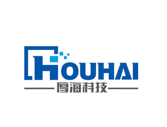 趙鵬的厚?？萍糽ogo設計