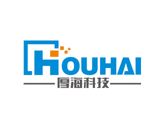 趙鵬的厚?？萍糽ogo設計