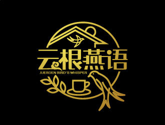 云根燕語(yǔ)(Juergen Bird's Whisper )logo設(shè)計(jì)