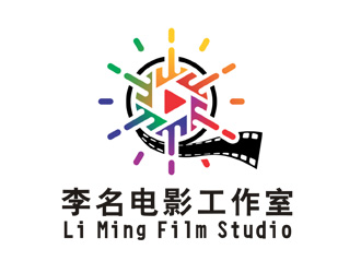 李正東的李名電影工作室(Li Ming Film Studio)標(biāo)志設(shè)計logo設(shè)計