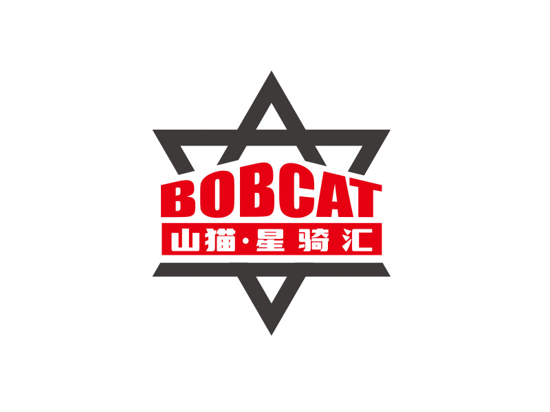 山貓·星騎匯機(jī)車生活館(BOBCAT CLUB)logo設(shè)計(jì)