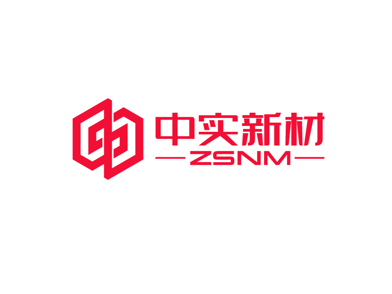 唐國(guó)強(qiáng)的ZSNM/中實(shí)新材/中實(shí)新材(北京)科技有限公司logo設(shè)計(jì)