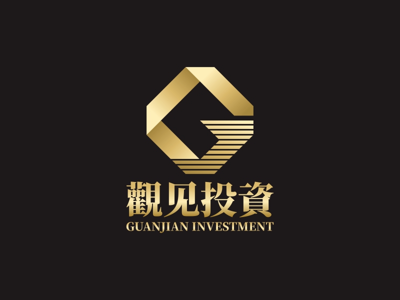 標(biāo)志:觀見投資         公司名稱:福建省觀見投資咨詢有限公司logo設(shè)計(jì)