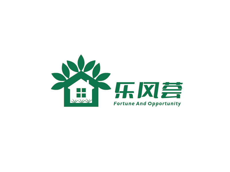 李寧的樂風薈投資logo設(shè)計