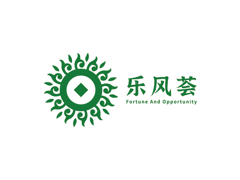 李寧的樂風薈投資logo設(shè)計