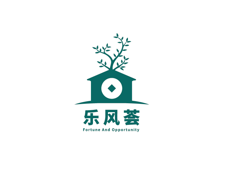 李寧的樂風薈投資logo設(shè)計