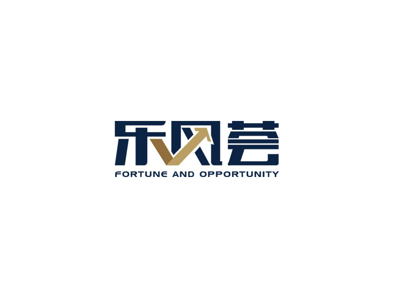 朱紅娟的樂風薈投資logo設(shè)計