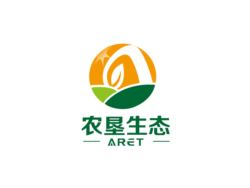 朱紅娟的農(nóng)墾生態(tài)科技(Agricultural reclamation ecological sciencelogo設計