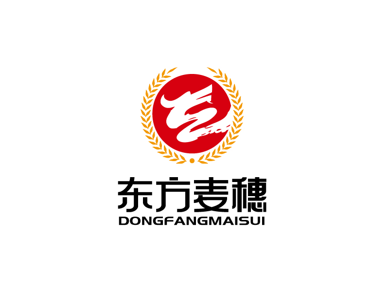 張俊的白酒品牌，東方麥穗logo設(shè)計(jì)