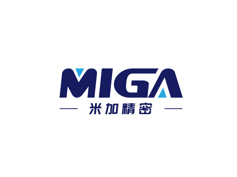 朱紅娟的深圳市米加精密科技有限公司logo設計