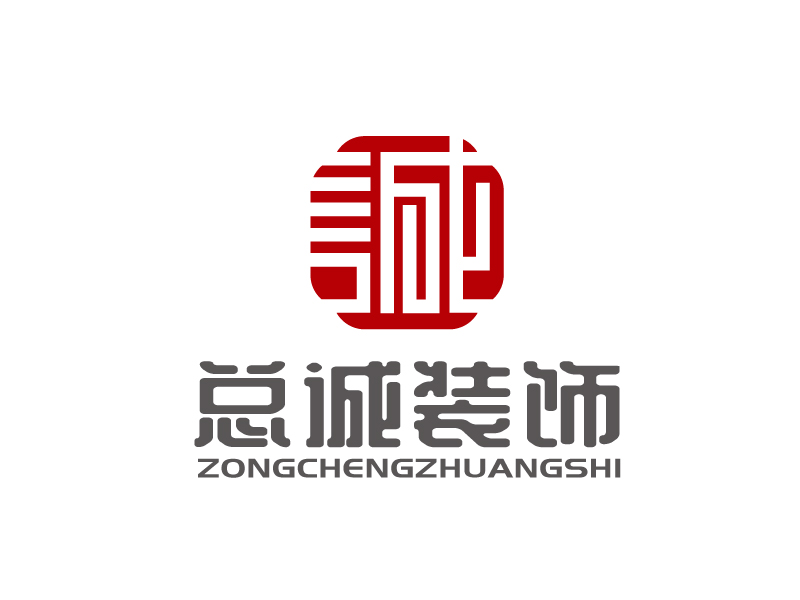 張俊的上?？傉\裝飾材料有限公司logologo設計