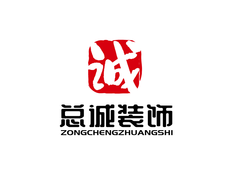 張俊的上?？傉\裝飾材料有限公司logologo設計