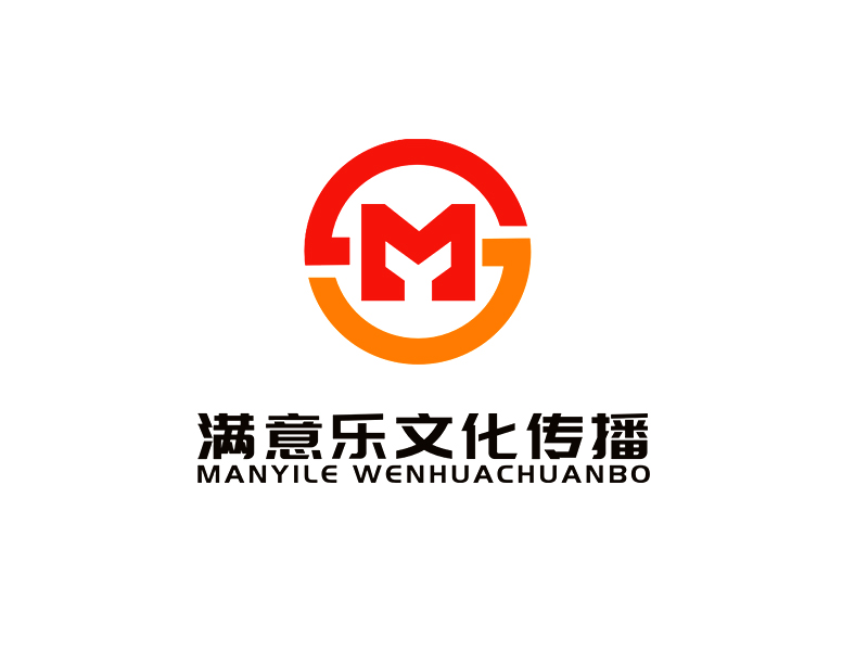 李杰的滿意樂文化傳播(上海)有限公司logo設(shè)計