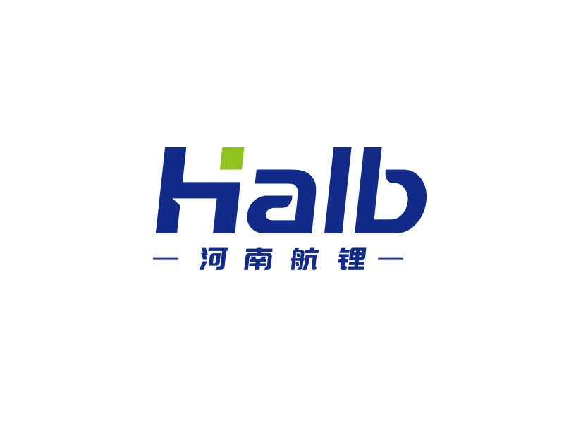 朱紅娟的logo名稱：halb，公司名稱：河南航鋰新能源科技有限公司logo設(shè)計(jì)