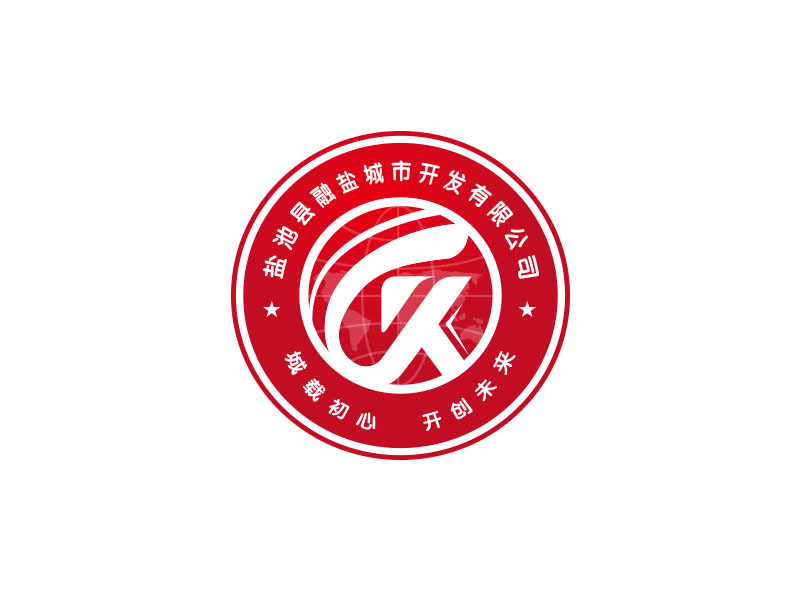 朱紅娟的鹽池縣融鹽城市開發(fā)有限公司logo設(shè)計
