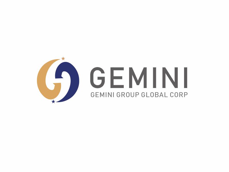 向紅的Gemini/和諧(雙子座)logo設(shè)計