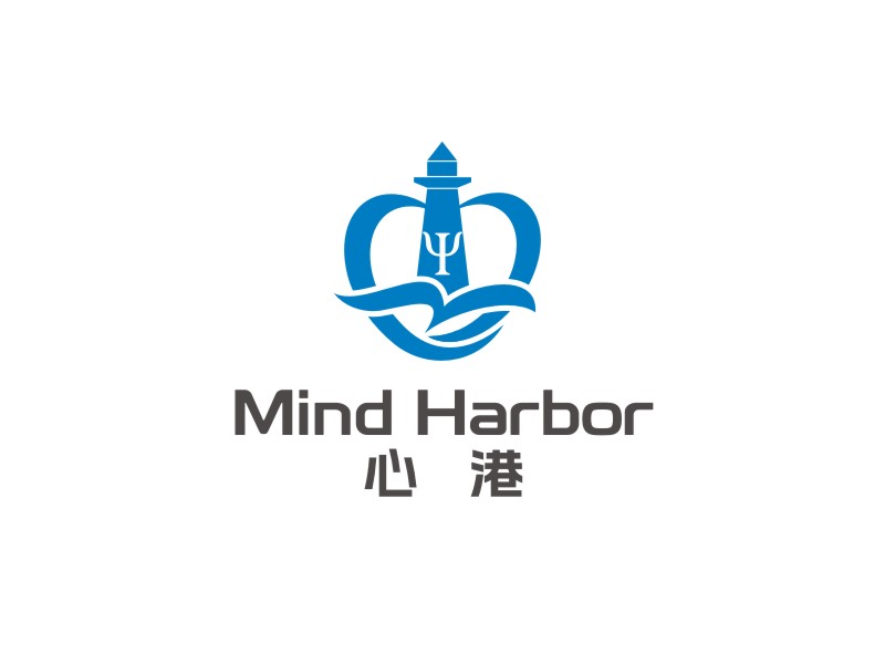 譚家強(qiáng)的心港 Mind Harborlogo設(shè)計